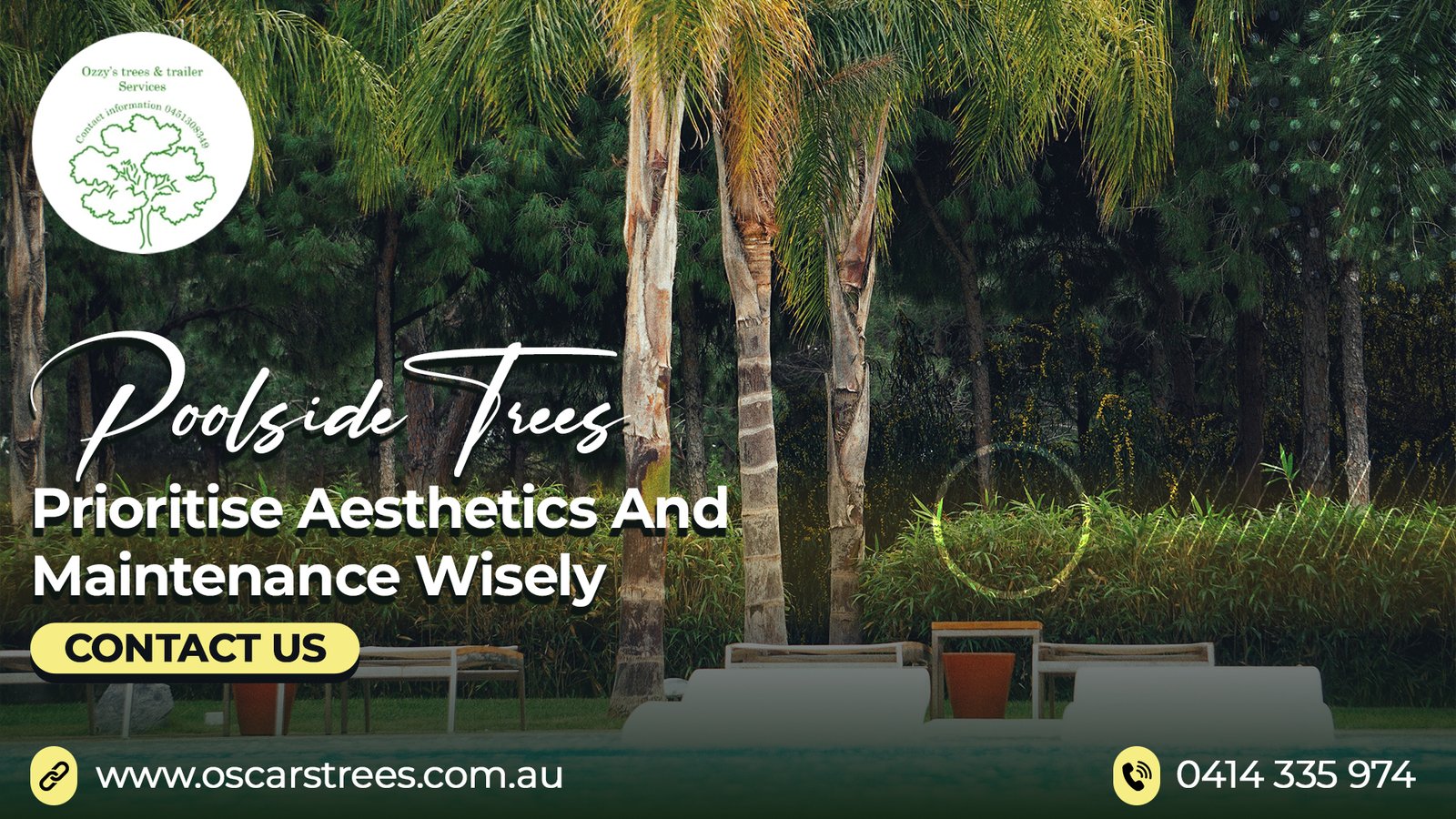 Trees Beside a Pool: Know the Consequences
